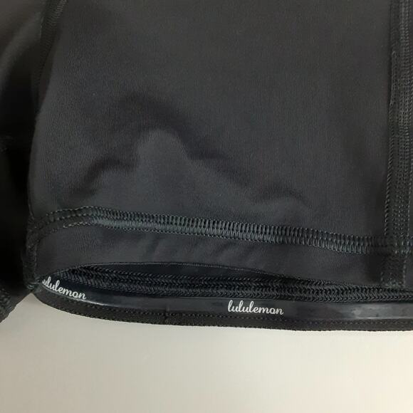 Lululemon Pace Rival Skirt Reg Mid Rise Skort Black Layered Tennis Skort Women 2 - Picture 4 of 10